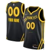 Elegante Carino Golden State Warriors Nike Unisex 2023/24 Custom Swingman Jersey Black City Edition