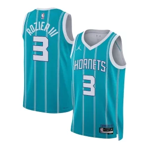 Elegante Carino Terry Rozier Charlotte Hornets Jordan Brand Unisex Swingman Jersey Icon Edition Teal