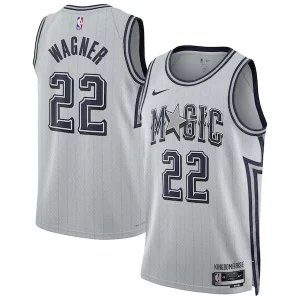 Elegante Cool Franz Wagner Orlando Magic Nike Unisex 2024/25 Swingman Player Jersey City Edition Silver