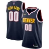 Elegante Denver Nuggets Nike 2022/23 Swingman Custom Jersey Icon Edition Navy