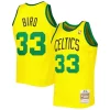 Elegante Duraturo Larry Bird Boston Celtics 1985 86 Hardwood Classics Reload 3.0 Swingman Jersey Gold