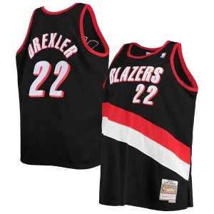 Elegante Fascinante Clyde Drexler Portland Trail Blazers 1991/92 Big & Tall Hardwood Classics Swingman Jersey Black