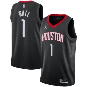 Elegante Gorgeous John Wall Houston Rockets Jordan Brand 2020/21 Swingman Jersey Statement Edition Black