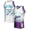 Elegante Incantevole Karl Malone Utah Jazz 1996/97 Hardwood Classics 75th Anniversary Swingman Jersey Platinum