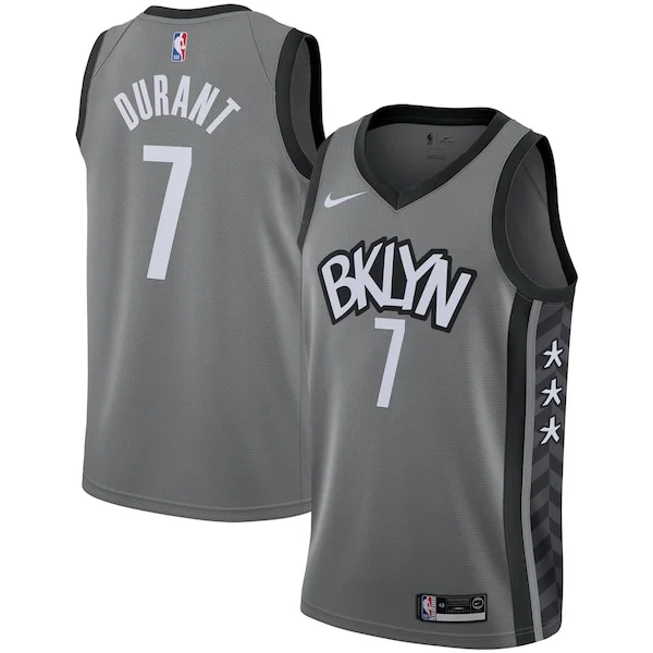 Elegante Kevin Durant Brooklyn Nets Nike 2019/2020 Swingman Jersey Statement Edition Gray