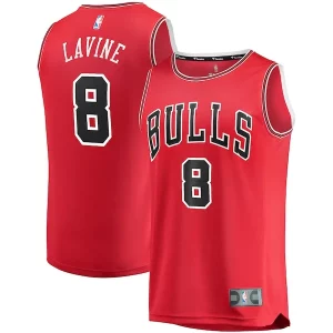 Elegante Lussuoso Bellissimo Zach LaVine Chicago Bulls Youth Fast Break Replica Player Jersey Icon Edition Red
