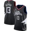Elegante Paul George LA Clippers Jordan Brand Unisex Swingman Jersey Statement Edition Black
