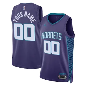 Elegante Sofisticato Charlotte Hornets Jordan Brand Unisex 2022/23 Swingman Custom Jersey Statement Edition Teal