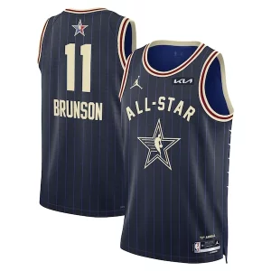 Fantastico Accattivante Delizioso Jalen Brunson Jordan Brand Unisex 2024 NBA All Star Game Swingman Jersey Navy