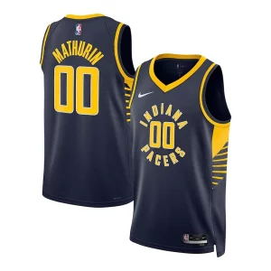 Fantastico Bennedict Mathurin Indiana Pacers Nike Unisex Swingman Jersey Association Edition Navy
