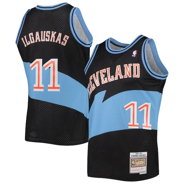 Fantastico Carino Zydrunas Ilgauskas Cleveland Cavaliers Hardwood Classics Swingman Jersey Black