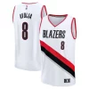 Comodo Meraviglioso Stupendo Deni Avdija Portland Trail Blazers Fast Break Replica Player Jersey Association Edition White