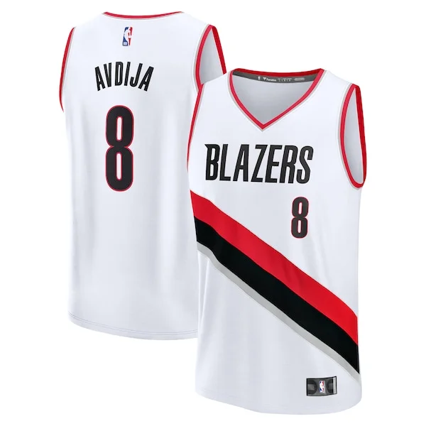 Comodo Meraviglioso Stupendo Deni Avdija Portland Trail Blazers Fast Break Replica Player Jersey Association Edition White