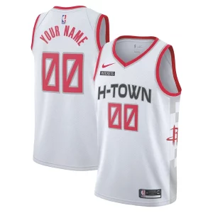 Fantastico Houston Rockets Nike 2019/20 Swingman Custom Jersey White City Edition