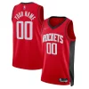 Fantastico Houston Rockets Nike 2021/22 Diamond Swingman Custom Jersey Icon Edition Red