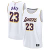 Fantastico Lussuoso LeBron James Los Angeles Lakers Youth Fast Break Replica Player Jersey Association Edition White