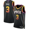 Fantastico Meraviglioso Magnifico Chris Paul Phoenix Suns Jordan Brand Unisex Swingman Jersey Statement Edition Black