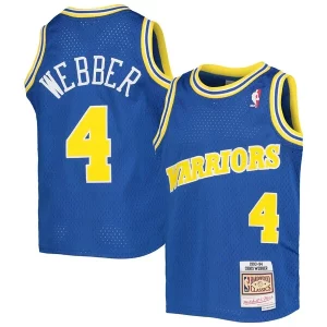 Fantastico Robusto Ottimo Chris Webber Golden State Warriors Youth 1993/94 Hardwood Classics Swingman Jersey Royal