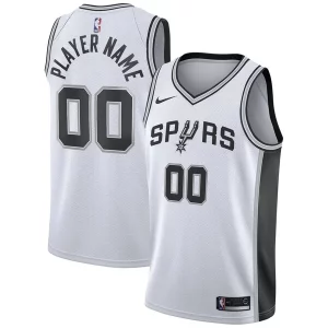 Fantastico San Antonio Spurs Nike 2020/21 Swingman Custom Jersey Association Edition White