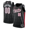 Fantastico Versatile Portland Trail Blazers Nike Unisex 2024/25 Custom Swingman Jersey City Edition Black