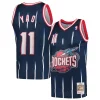 Fantastico Yao Ming Houston Rockets Hardwood Classics 2002 03 Swingman Jersey Navy