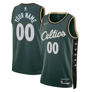 Fascinante Accattivante Boston Celtics Nike Unisex 2022/23 Swingman Custom Jersey City Edition Kelly Green