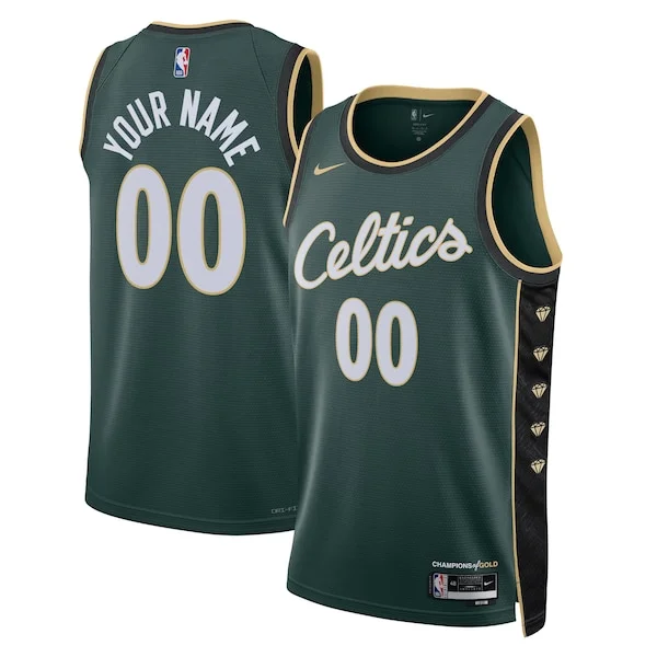 Fascinante Accattivante Boston Celtics Nike Unisex 2022/23 Swingman Custom Jersey City Edition Kelly Green