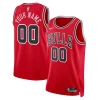 Fascinante Bellissimo Chicago Bulls Nike Unisex Swingman Custom Jersey Red Icon Edition