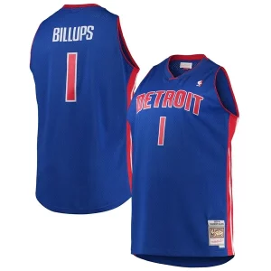 Fascinante Chauncey Billups Detroit Pistons 2003/04 Big & Tall Hardwood Classics Swingman Jersey Blue