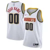 Fascinante Denver Nuggets Nike Unisex Swingman Custom Jersey White Association Edition