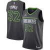Fascinante Incantevole Karl Anthony Towns Minnesota Timberwolves Jordan Brand Unisex Swingman Jersey Statement Edition Charcoal