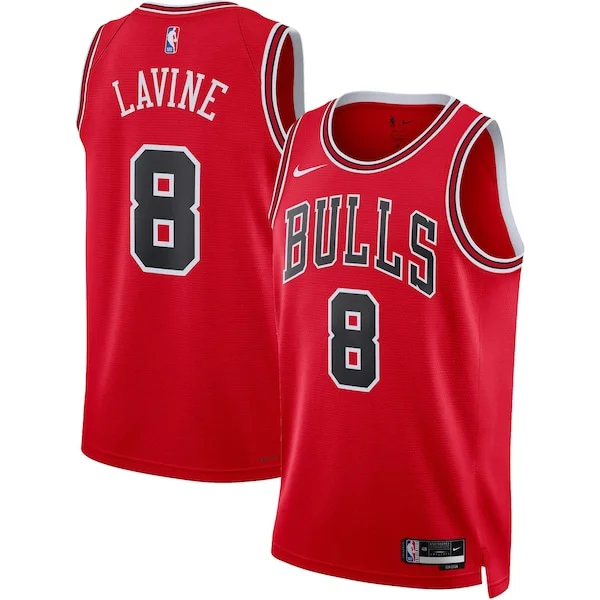 Fascinante Incantevole Zach LaVine Chicago Bulls Nike Unisex Swingman Jersey Icon Edition Red/White