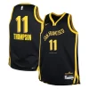 Fascinante Klay Thompson Golden State Warriors Nike Youth Swingman Replica Jersey City Edition Black