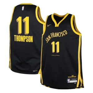 Fascinante Klay Thompson Golden State Warriors Nike Youth Swingman Replica Jersey City Edition Black
