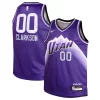 Fascinante Resistente Jordan Clarkson Utah Jazz Nike Youth Swingman Replica Jersey City Edition Purple