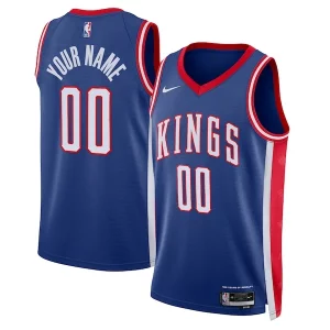 Fascinante Sacramento Kings Nike Unisex 2024/25 Custom Swingman Jersey City Edition Blue