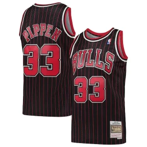 Fascinante Scottie Pippen Chicago Bulls Hardwood Classics Swingman Jersey Black
