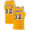 Fascinante Stupendo Magic Johnson Los Angeles Lakers 1984/85 Big & Tall Hardwood Classics Swingman Jersey Gold