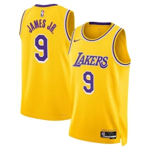 Fascinante Stupendo Trendy Bronny James Los Angeles Lakers Nike Unisex 2024 Offseason Addition Nike Swingman Jersey Gold