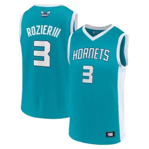 Fascinante Trendy Men's Terry Rozier Teal Charlotte Hornets Player Jersey