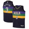 Fascinante Versatile CJ McCollum New Orleans Pelicans Nike Youth Swingman Jersey City Edition Purple