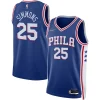 Gorgeous Ben Simmons Philadelphia 76ers Nike 2021/22 Diamond Swingman Jersey Icon Edition Royal