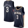 Gorgeous C.J. McCollum New Orleans Pelicans Nike Swingman Jersey Icon Edition Navy