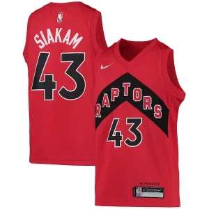 Gorgeous Carino Pratico Pascal Siakam Toronto Raptors Nike Youth 2021/22 Diamond Swingman Jersey Icon Edition Red