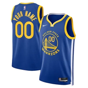 Gorgeous Cool Accattivante Golden State Warriors Nike Unisex Swingman Custom Jersey Royal Icon Edition