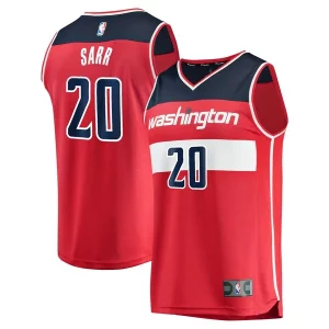 Gorgeous Cool Alexandre Sarr Washington Wizards Fast Break Replica Player Jersey Icon Edition Red