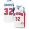 Gorgeous Cool Richard Hamilton Detroit Pistons Youth 2003/04 Hardwood Classics Swingman Jersey White