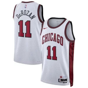 Gorgeous DeMar DeRozan Chicago Bulls Nike Unisex 2022/23 Swingman Jersey City Edition White