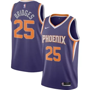Gorgeous Magnifico Mikal Bridges Phoenix Suns Nike 2020/21 Swingman Player Jersey Icon Edition Purple