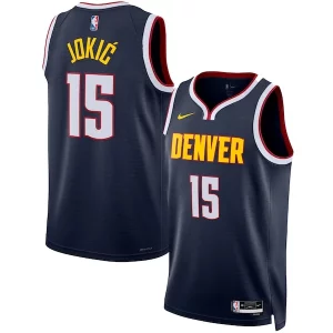 Gorgeous Nikola Jokic Denver Nuggets Nike Unisex Swingman Jersey Icon Edition Navy